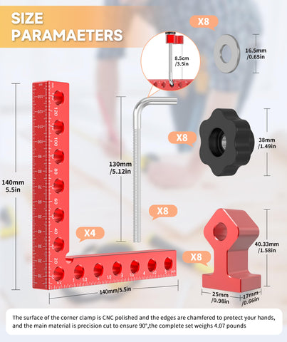 Artelio aluminum alloy tools deliver durable, accurate woodworking hardware.
