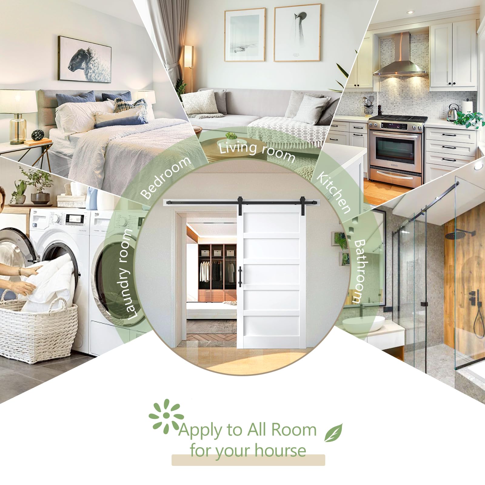 Arti-Life T-shape door guide aids precise, quiet movement.