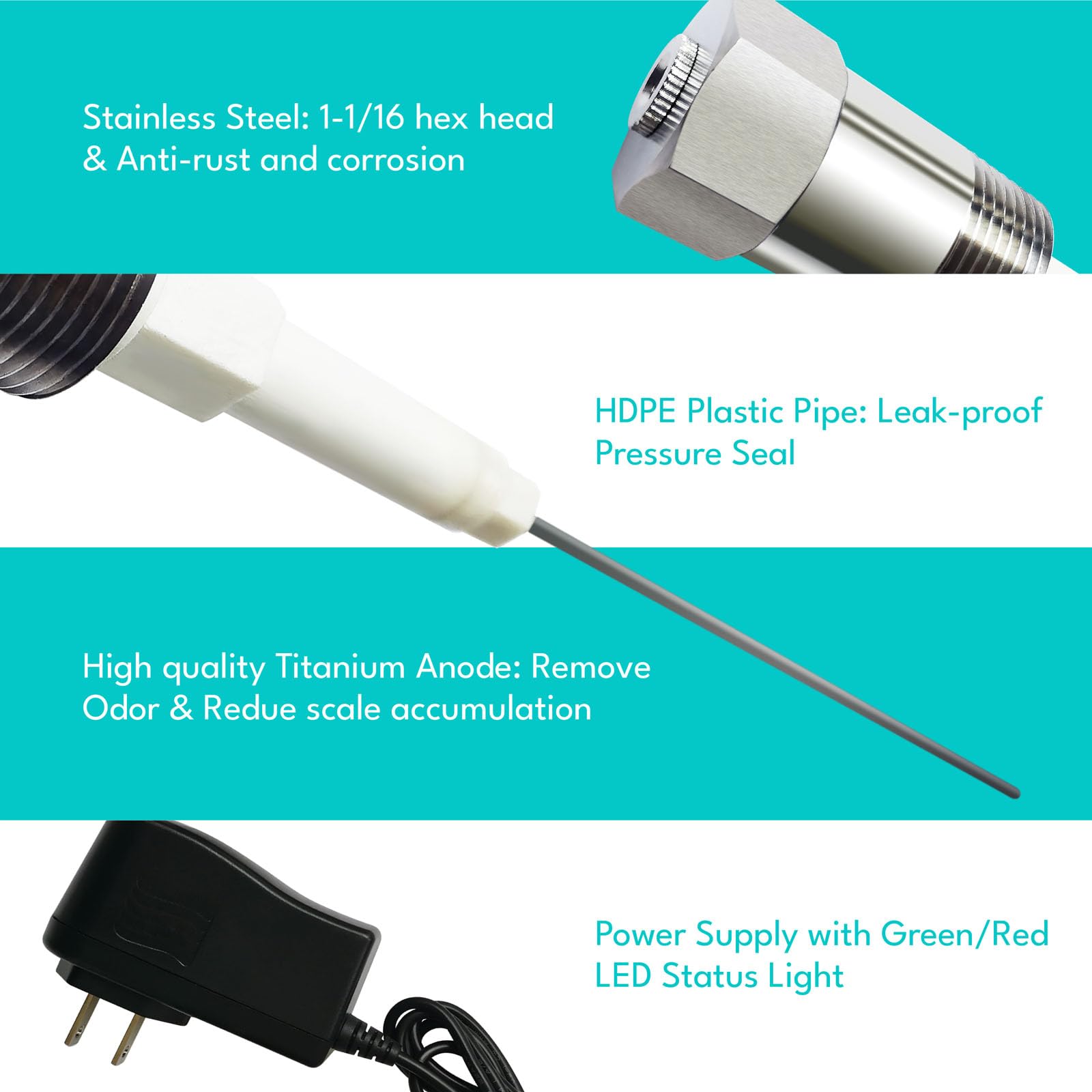 Corrosion protection to extend water heater life with ARTIVILLE
