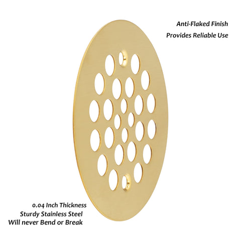 Artiwell brushed gold bathroom decor detail with contemporary finish