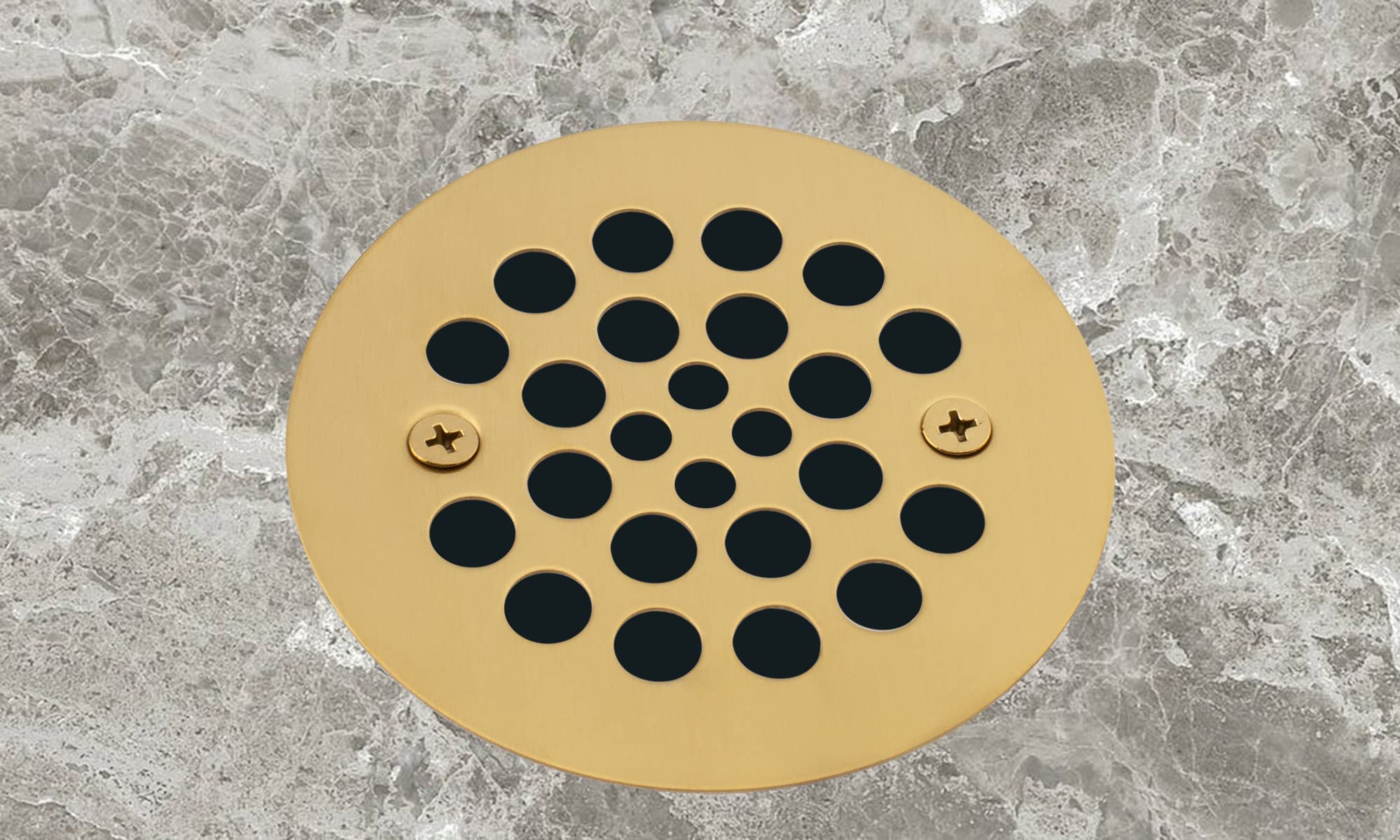 Artiwell brushed gold screws included pack for quick mounting