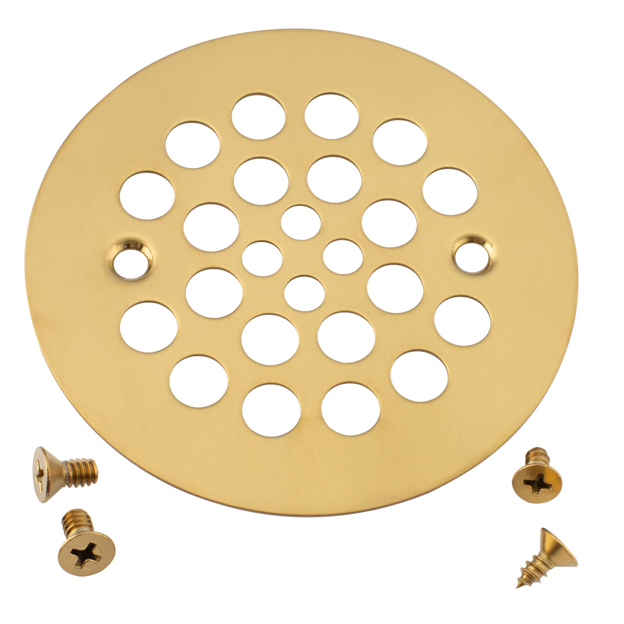 Artiwell brushed gold shower strainer assembly ready for install