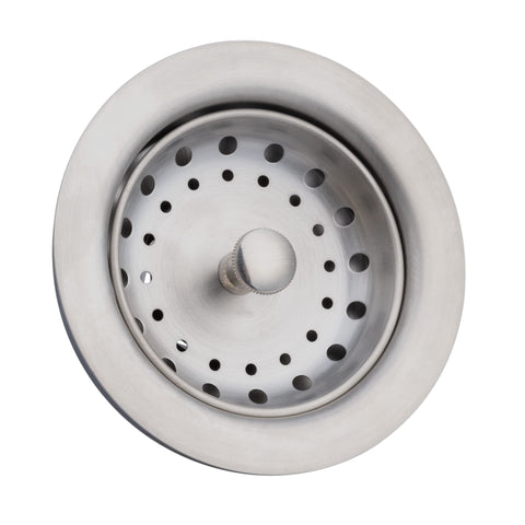 Artiwell brushed nickel finish detail on strainer