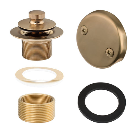 Artiwell champagne bronze lift-turn tub trim for a durable bathroom upgrade.