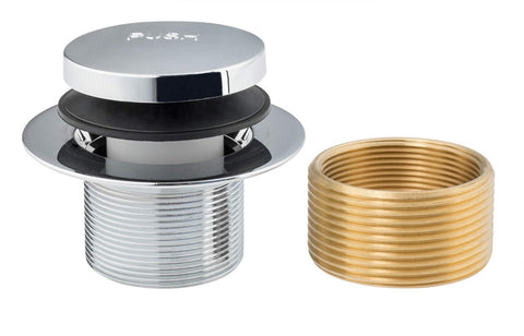 Artiwell push-to-close stopper demonstrates simple drain control