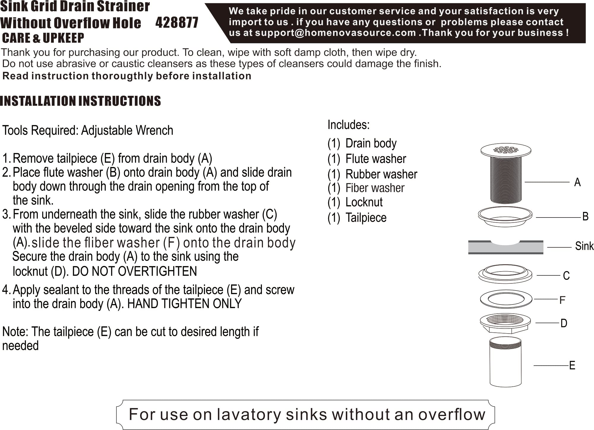 Artiwell easy-install instructions simplify setup