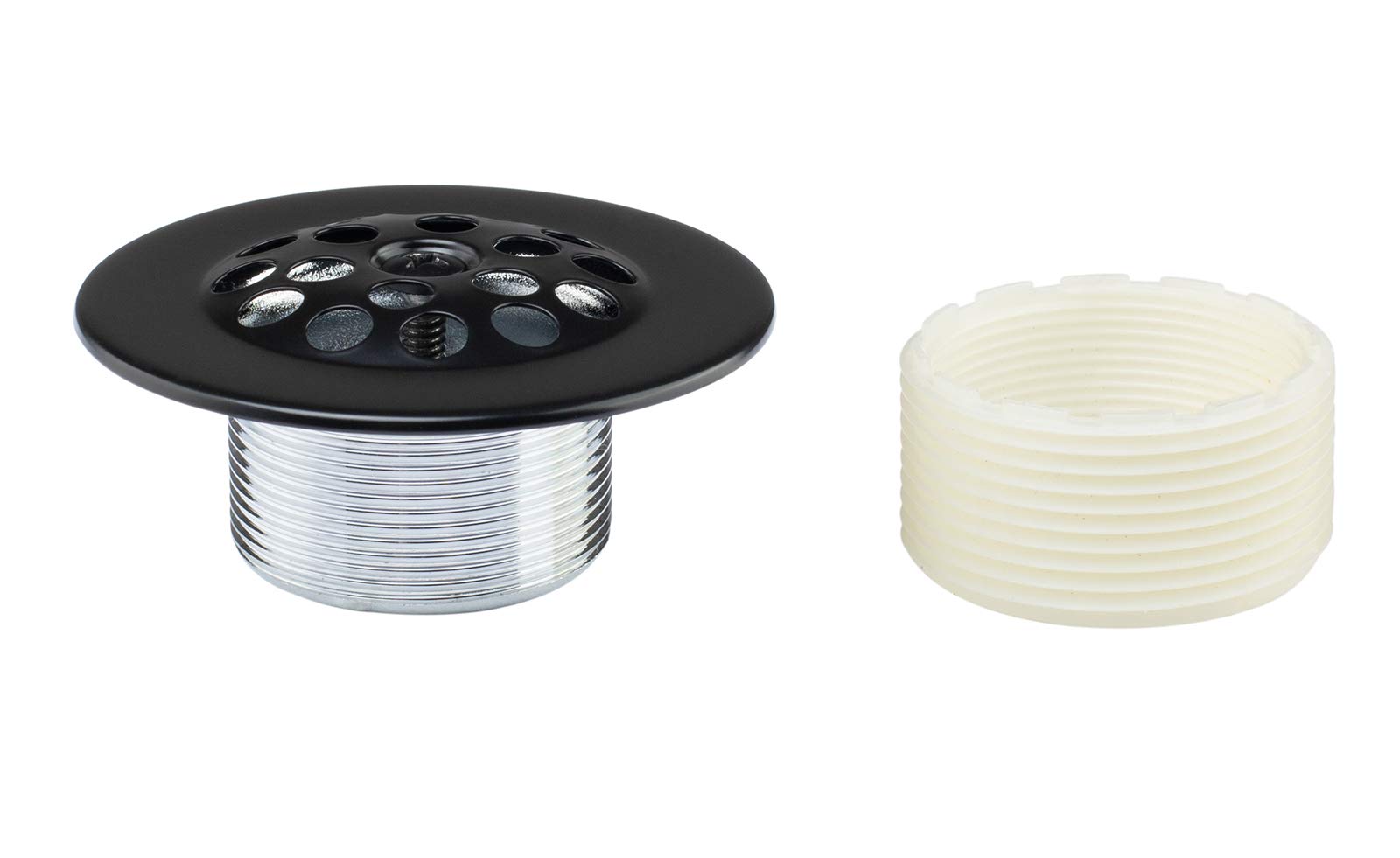 Artiwell matte black finish enhances bath aesthetics and durability