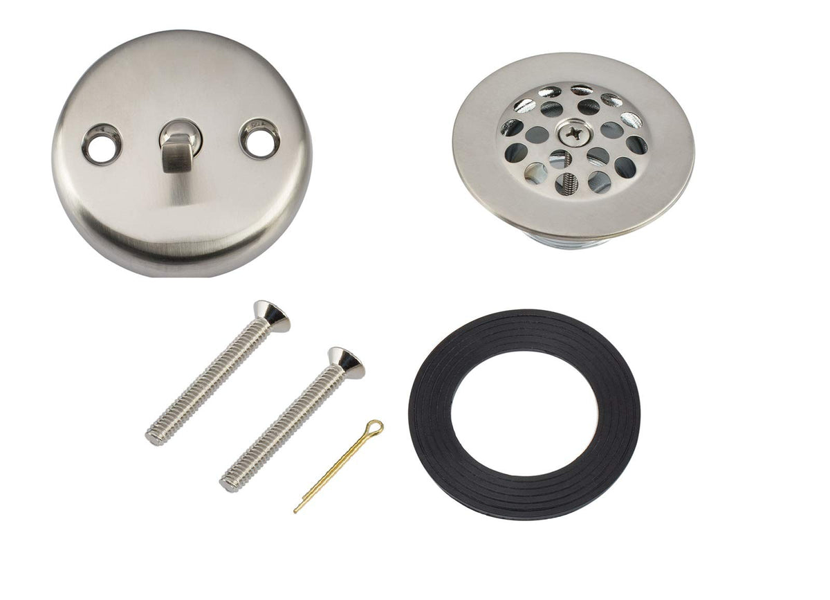 Artiwell trip lever tub trim in brushed nickel adds sleek style and lasting function