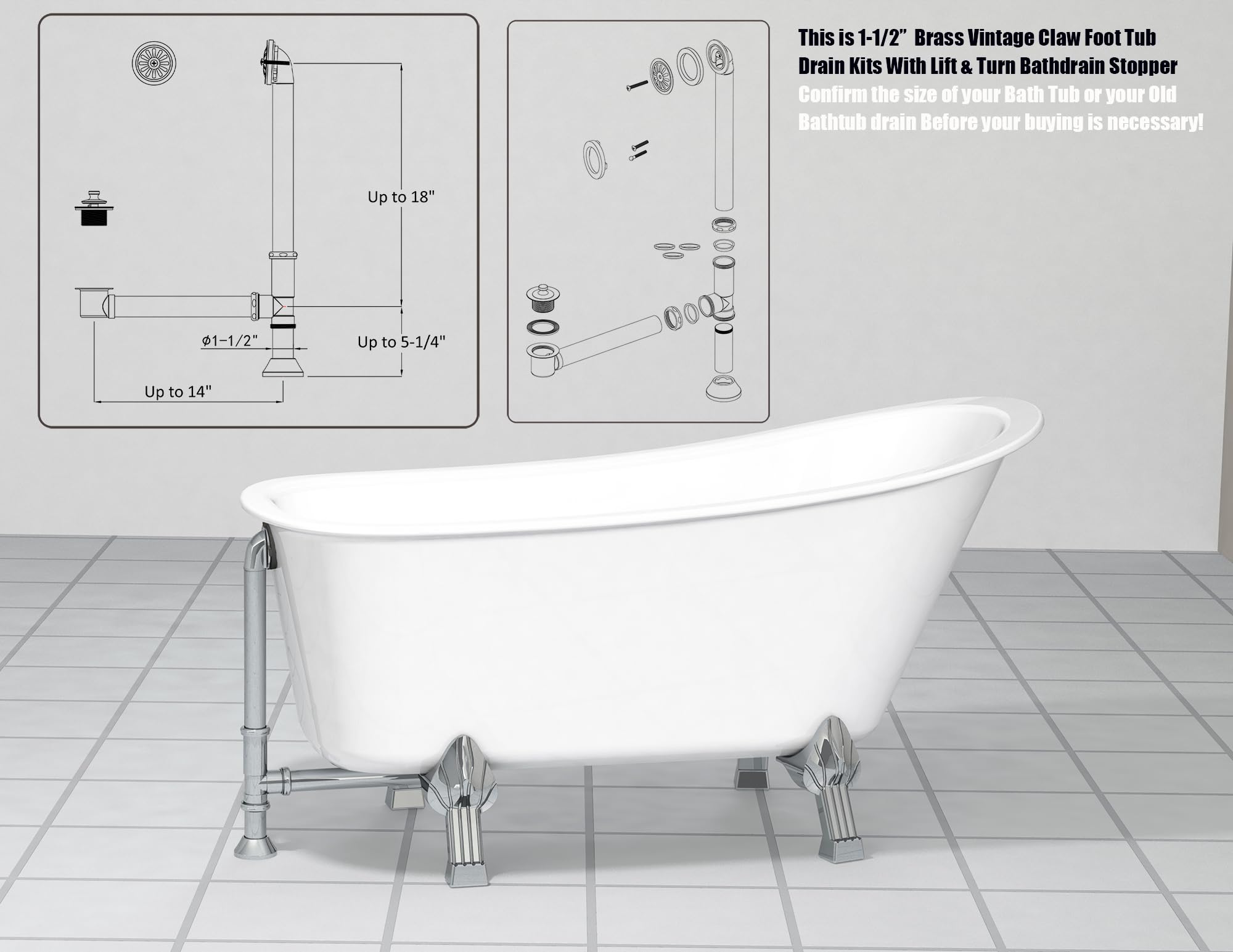 Artiwell Vintage brass overflow cover for a cohesive bathroom finish