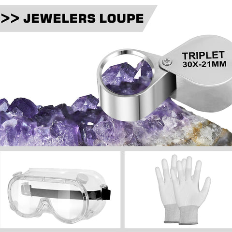 ARTKUNST jeweler's loupe 10x for close inspection