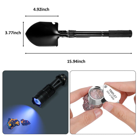 ARTKUNST jewelers loupe for close inspection of rocks and minerals