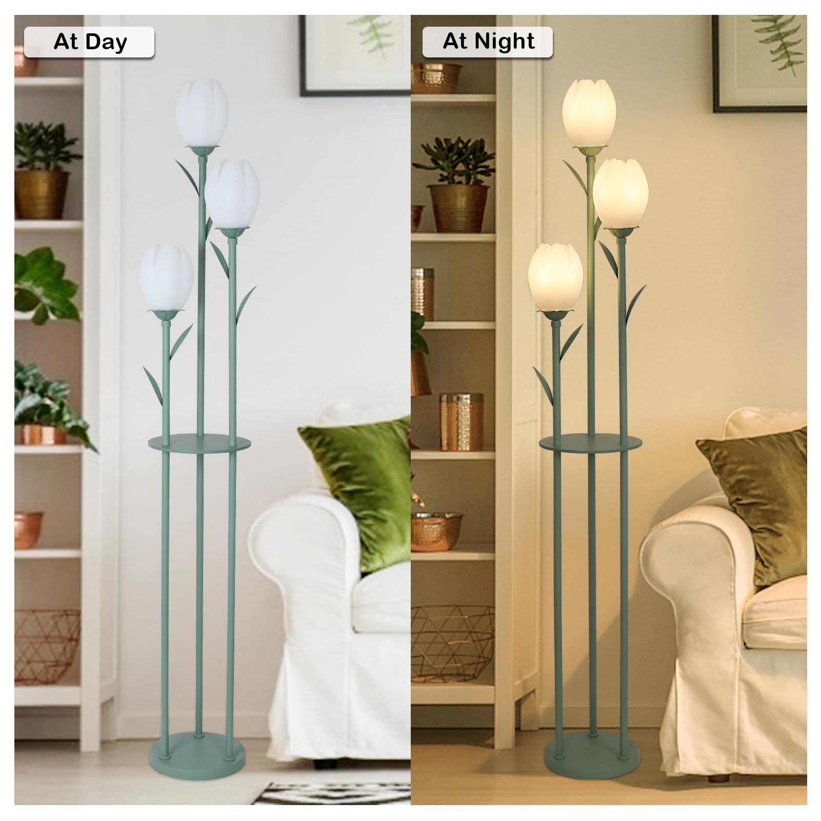 Artmooy three LED bulbs pack delivers instant brightness.