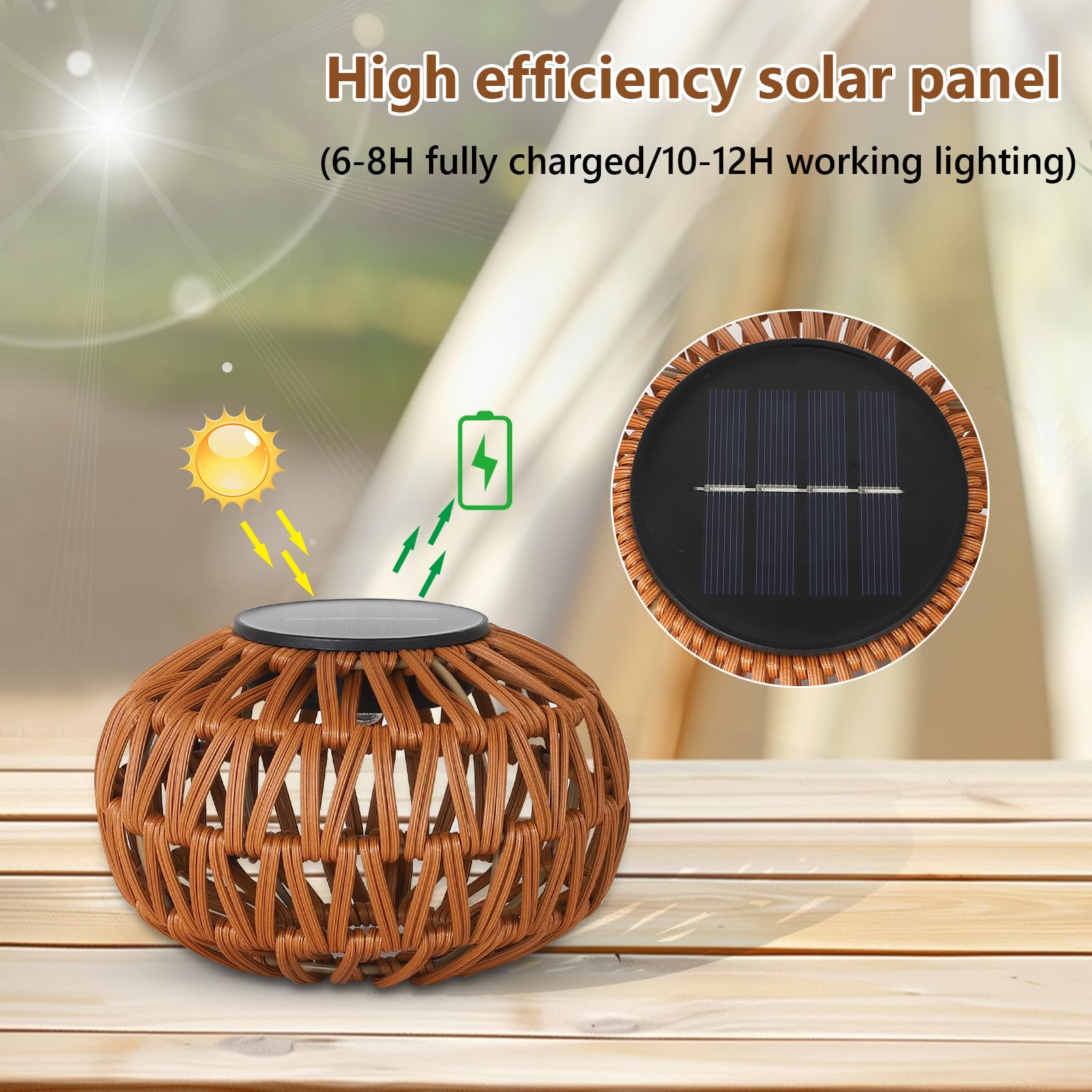 Artmooy solar lights for pathways and steps.