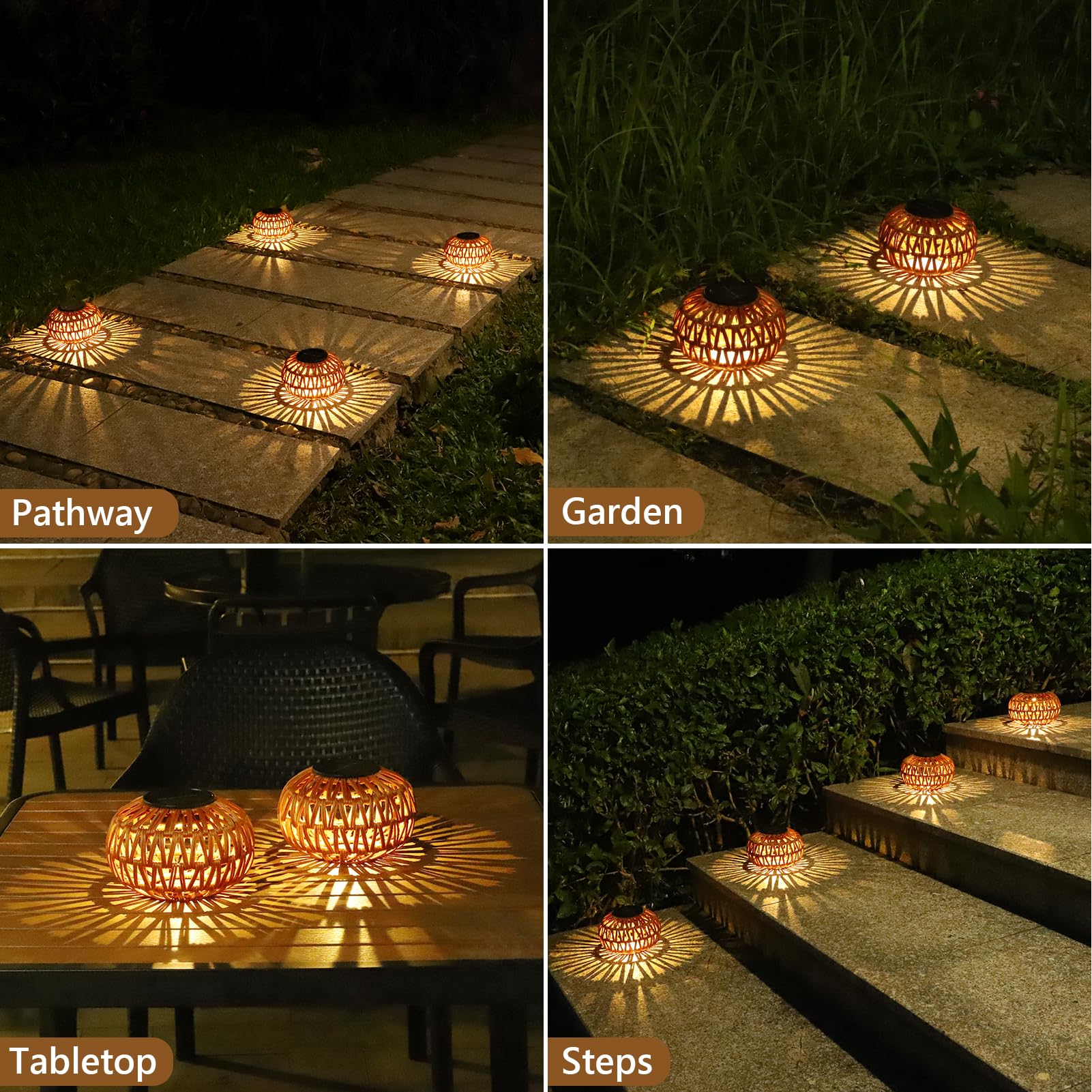 Artmooy decorative lanterns ideal as table or ground decor.