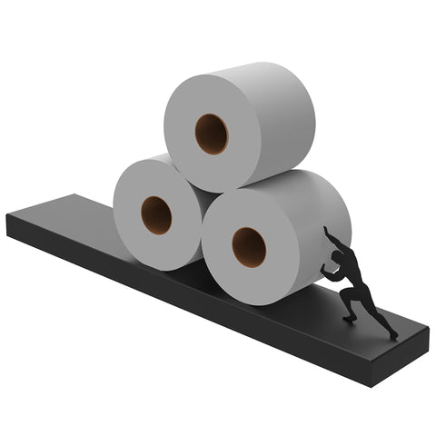 Artori Design Sisyphus Black easy-install hardware enables quick wall mounting.