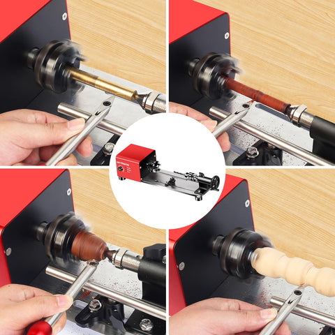 ArtyMaster WM101-compatible lathe setup shows seamless integration.