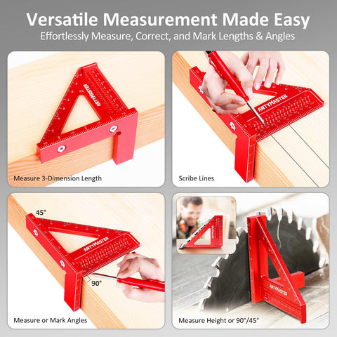 ARTYMASTER WT102A 0-90 degree angle markings for quick layout lines