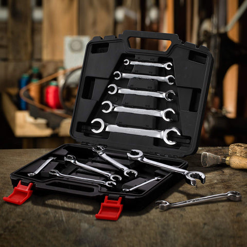 Compact storage case enables safe transport and quick access.
