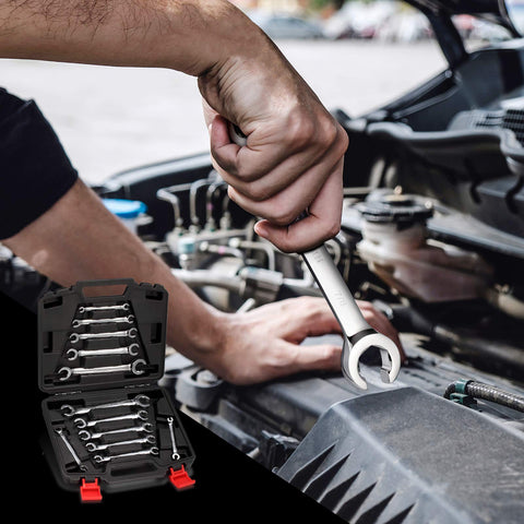 Heat-treated steel provides strength for daily maintenance tasks.