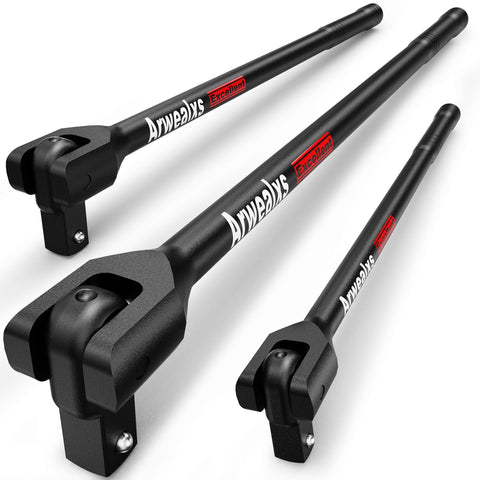 Arwealxs 7-inch breaker bar with 1/4 drive delivers precise torque in tight spaces.