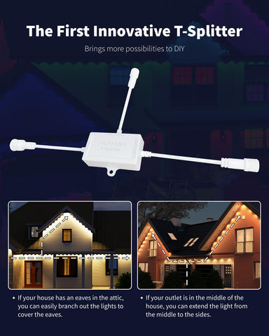 ASAHOM T-Splitter Type B connects to controller and splits signal