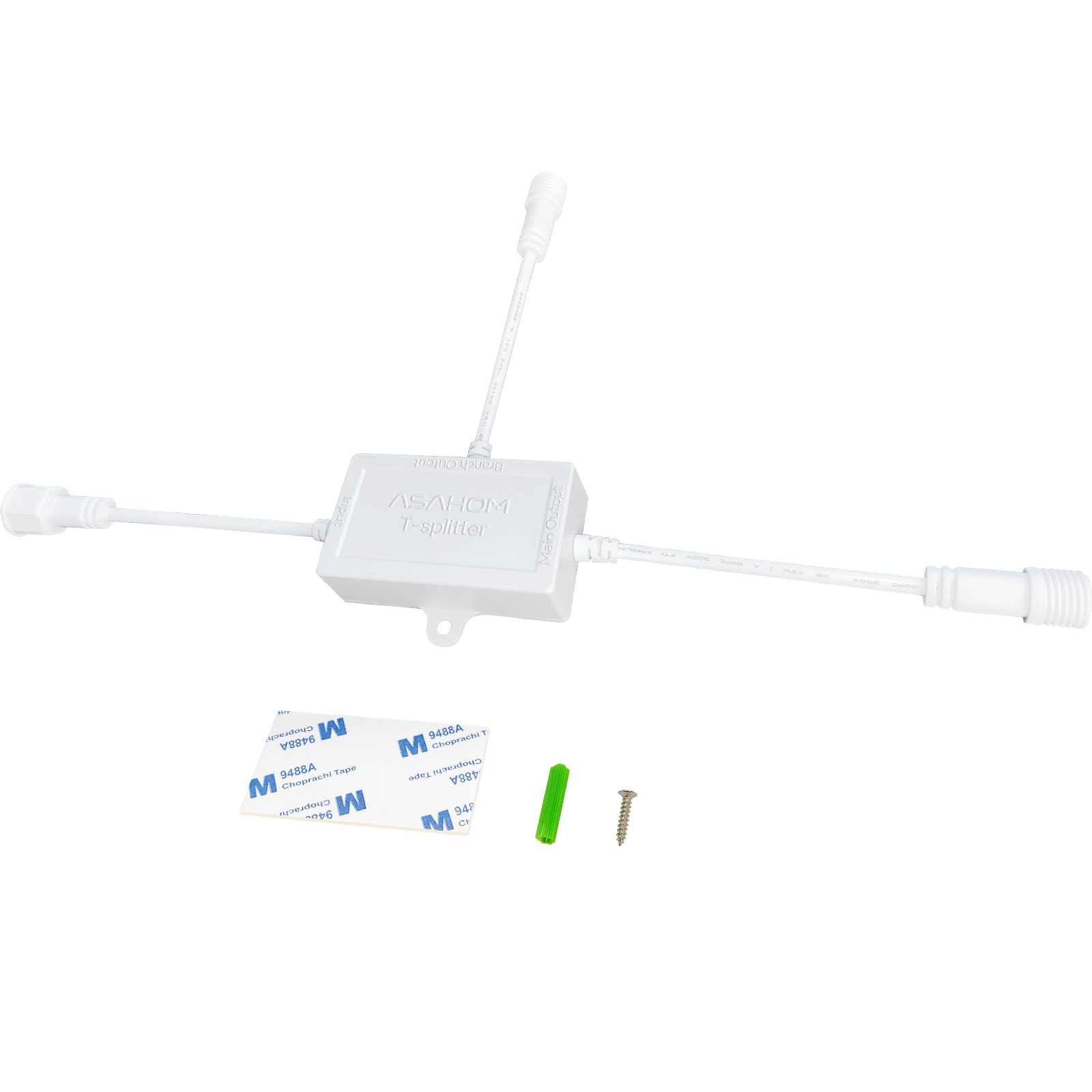 ASAHOM T-Splitter Type B front view enabling dual-light arrangements