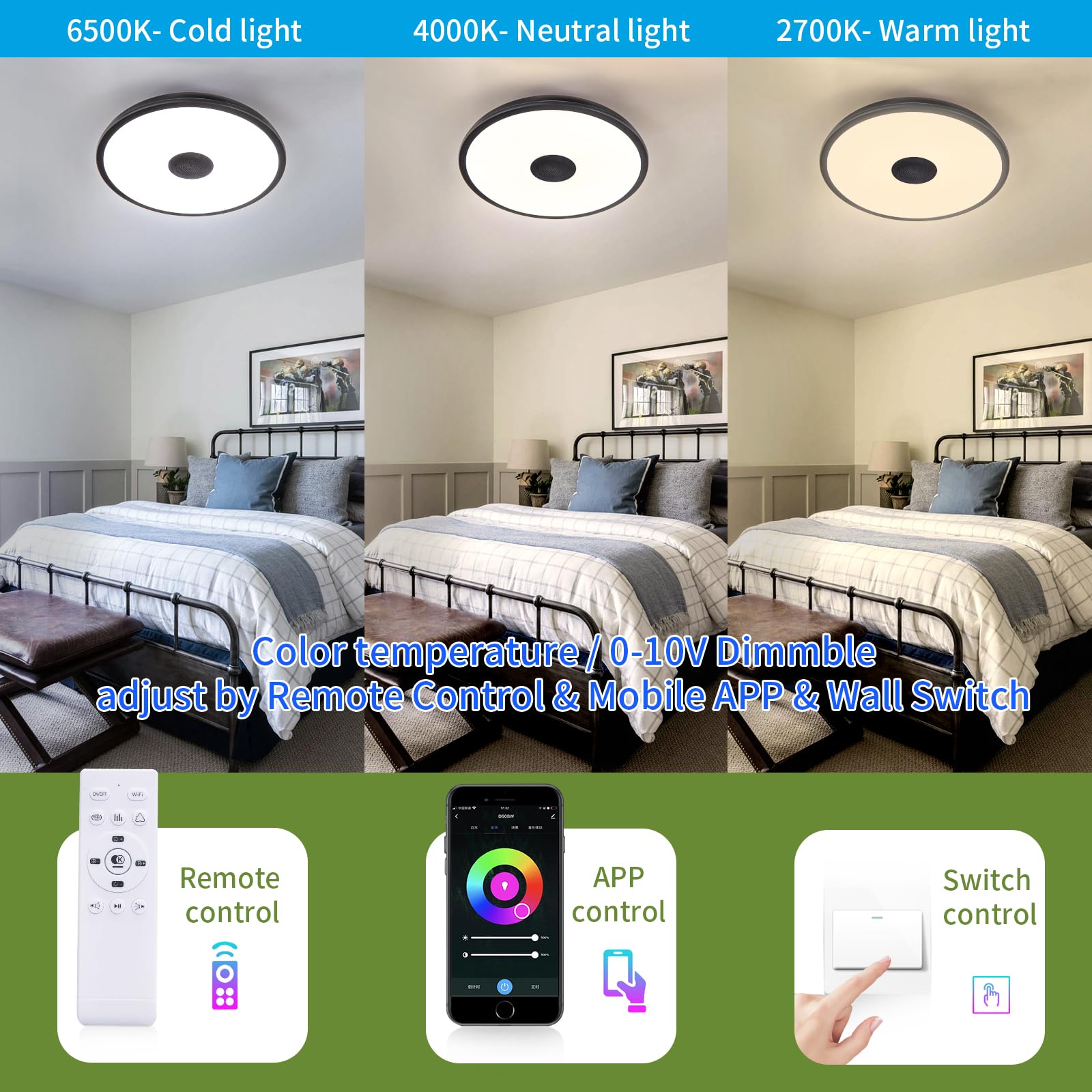 ASALL Alexa and Google Home ready integration with voice commands.