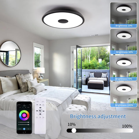ASALL Tuya app control panel enabling remote lighting and scenes.
