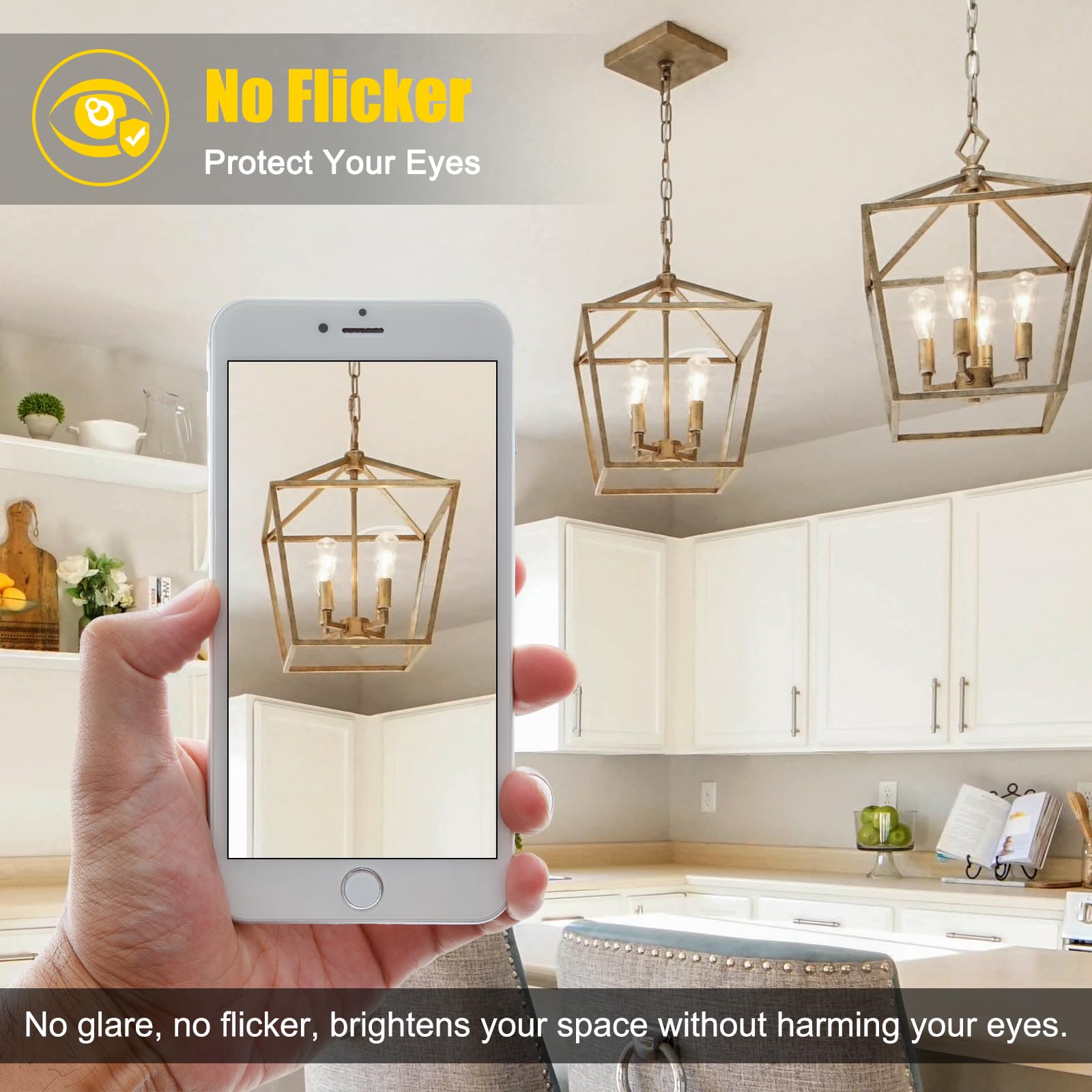 Ascher LED bulbs with dimmers enable adjustable mood lighting