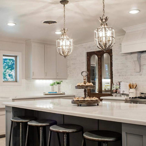 Ascher Classic E12 LED Candelabra Bulbs use filament-clear glass for a timeless look