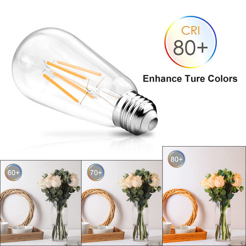 Ascher clear-glass Edison bulb adds authentic style to retro-inspired spaces