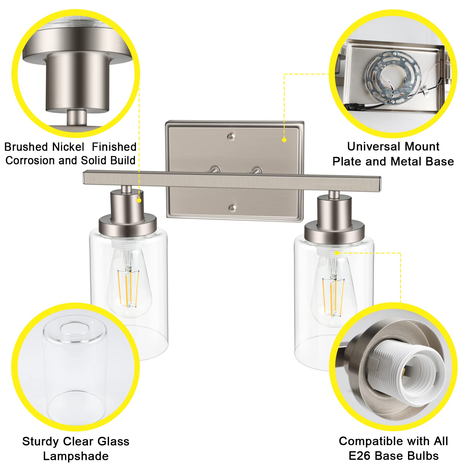 Ascher dining-room ambient sconce pairs with mirrors and décor