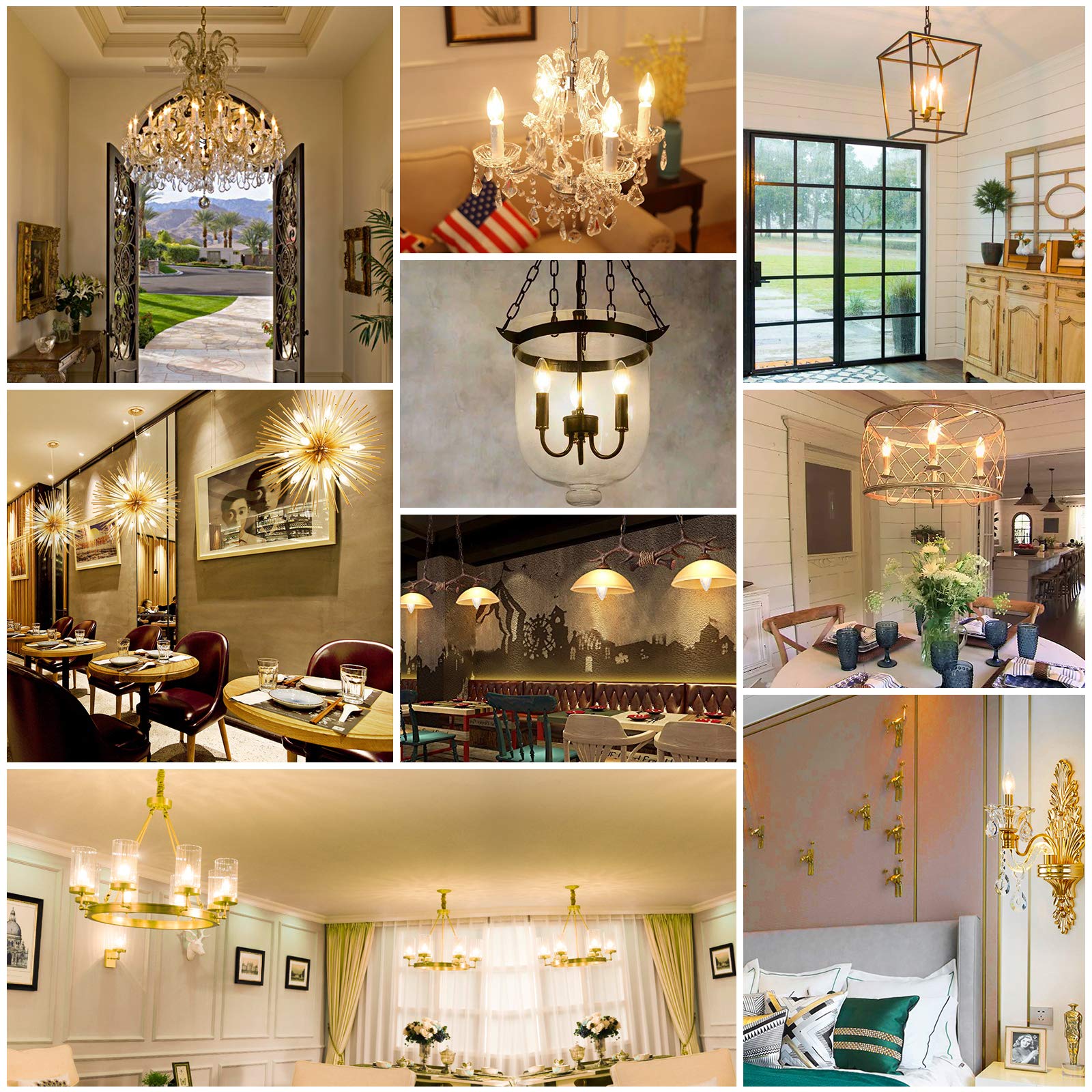 Ascher E12 filament bulbs in a wall sconce for cozy entry lighting.