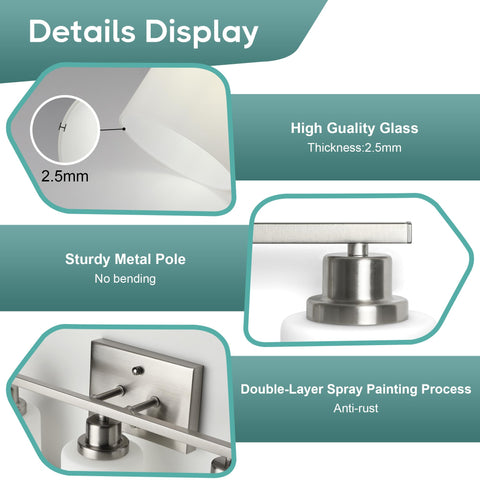 E26 socket compatibility supports LED, CFL, halogen, and incandescent bulbs.