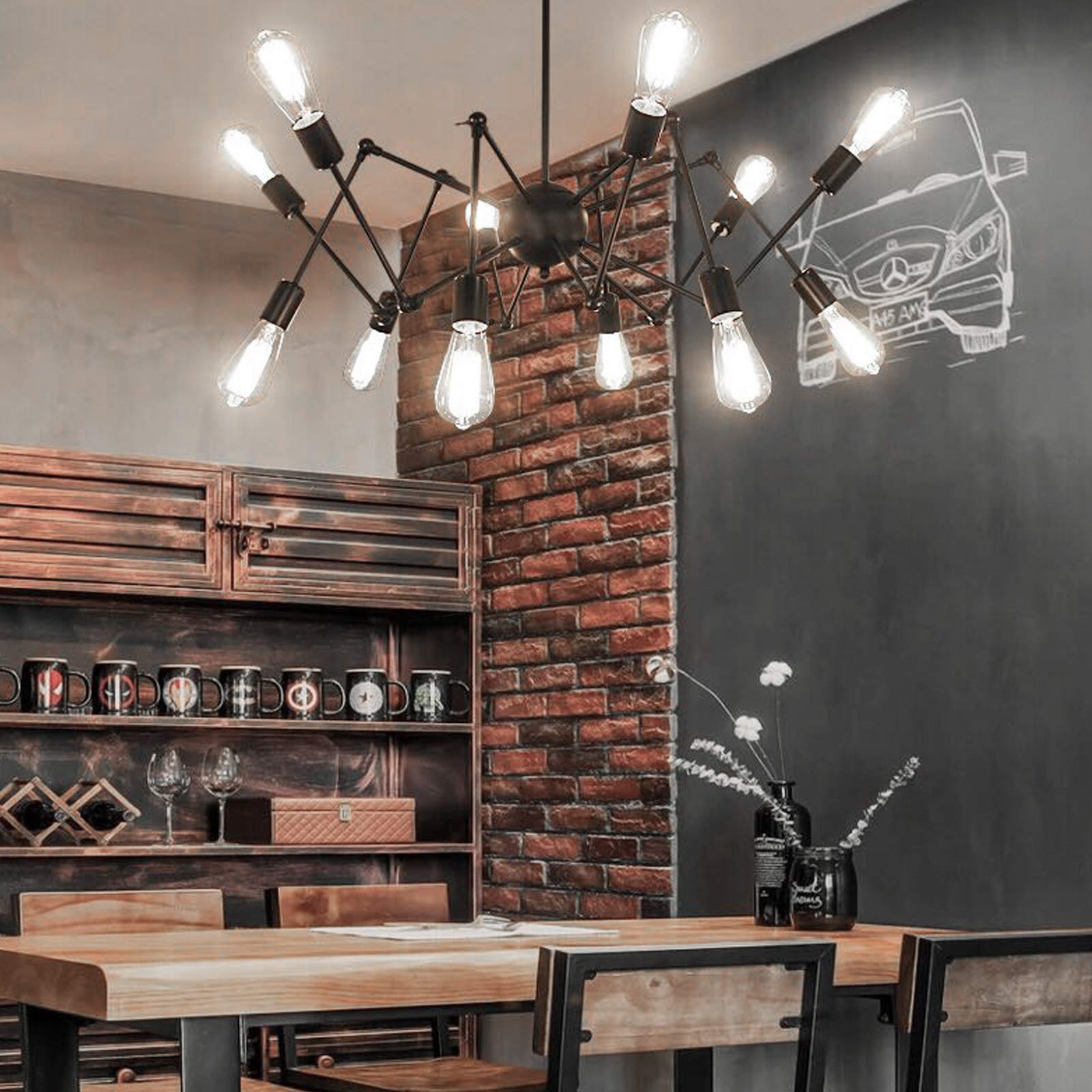 Ascher non-dimmable bulbs offer flicker-free, comfortable illumination.