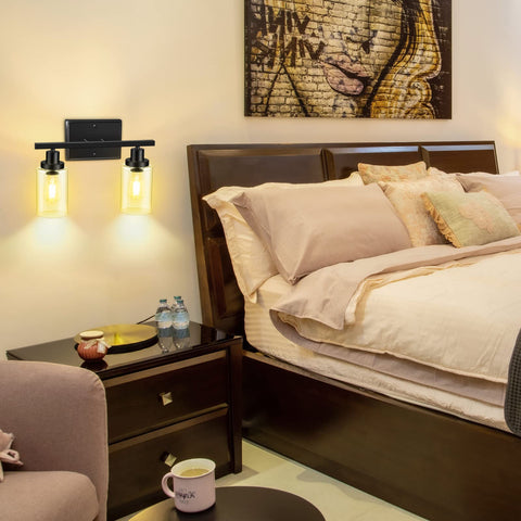Ascher sconce showing easy installation with included hardware.
