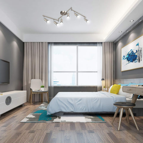 Ascher track lighting suitable for kitchens, living rooms, and retail spaces