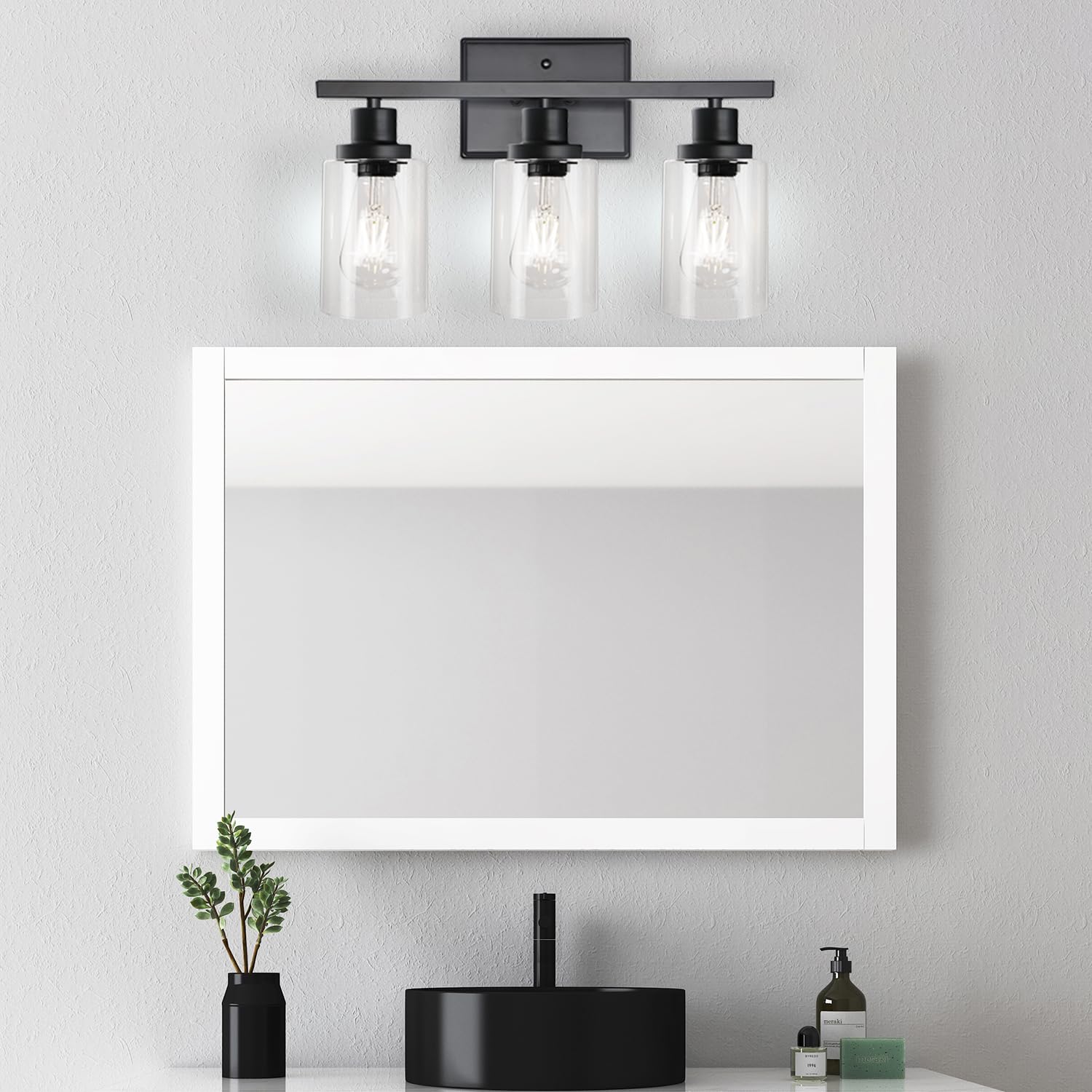 Ascher wall sconce mounts up or down to fit your space.
