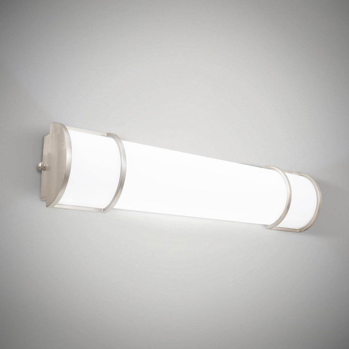 ASD 24-inch vanity light with 3CT dimmable glow for versatile mood