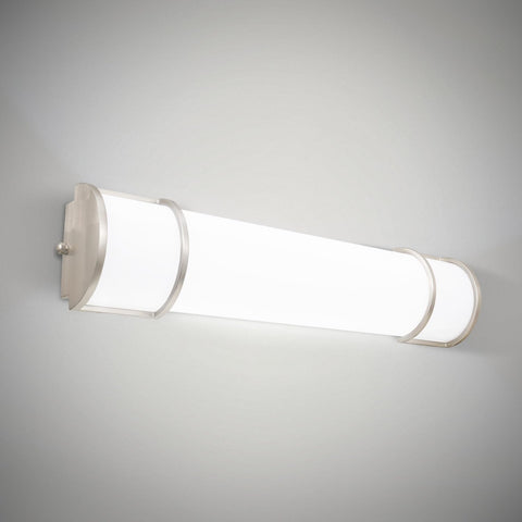 ASD 24-inch vanity light with 3CT dimmable glow for versatile mood
