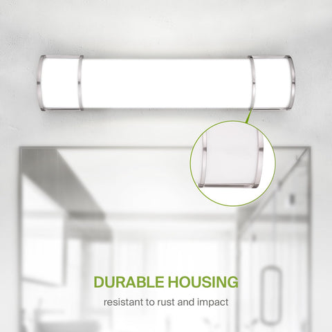 ASD vanity light ETL-listed damp location suitable indoors