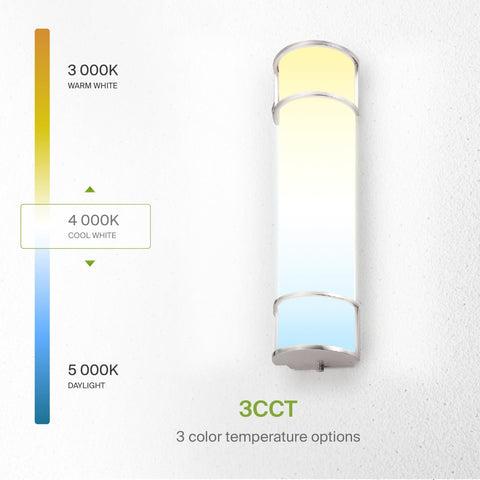 ASD vanity light with 50,000+ hour lifespan reduces maintenance