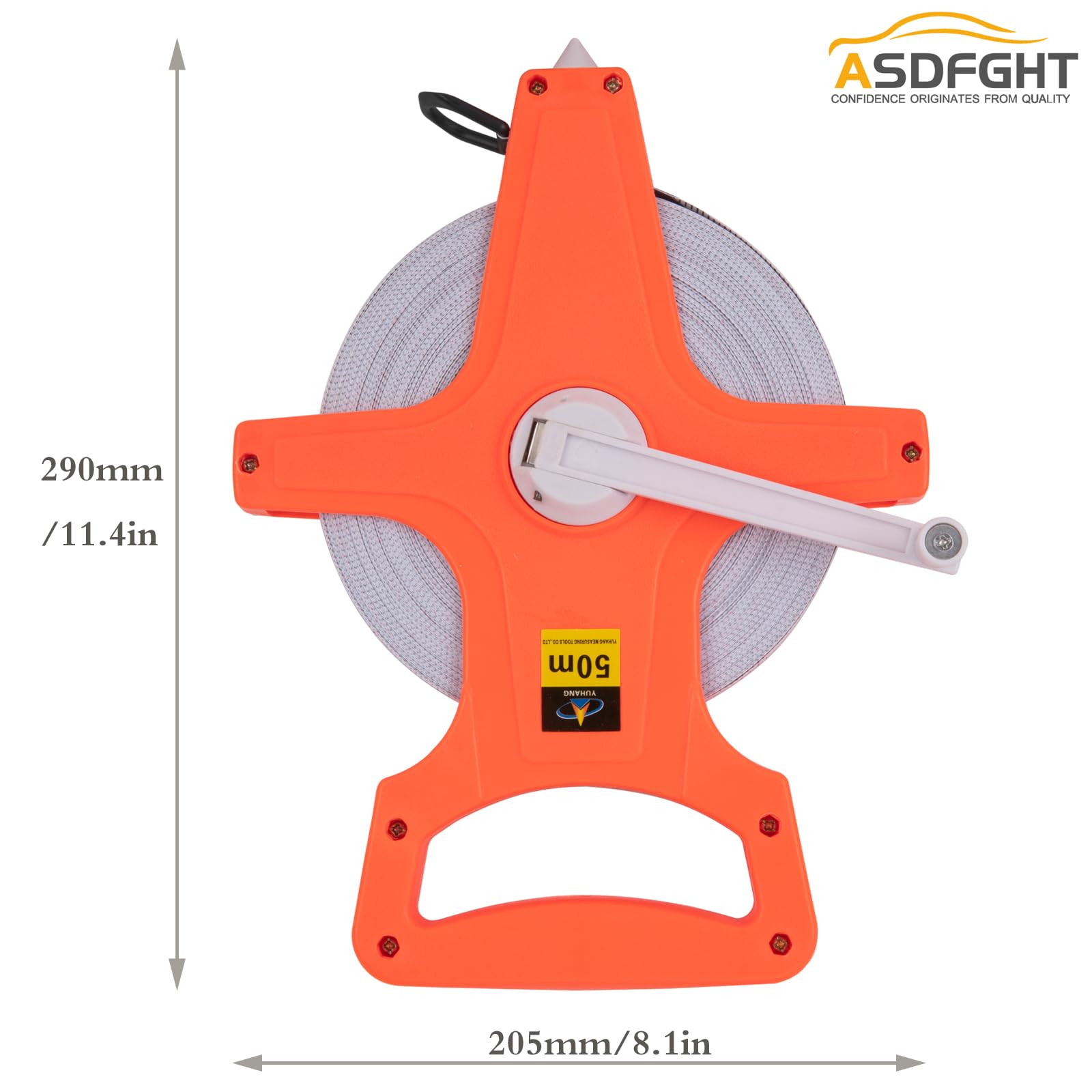ASDFGHT durable reel design with easy storage and handling