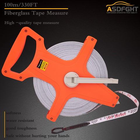 ASDFGHT durable vinyl fiberglass tape remains accurate in outdoor conditions.