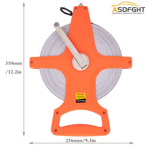 ASDFGHT outdoor-sports-field-tape-measure supports large-scale layout tasks.