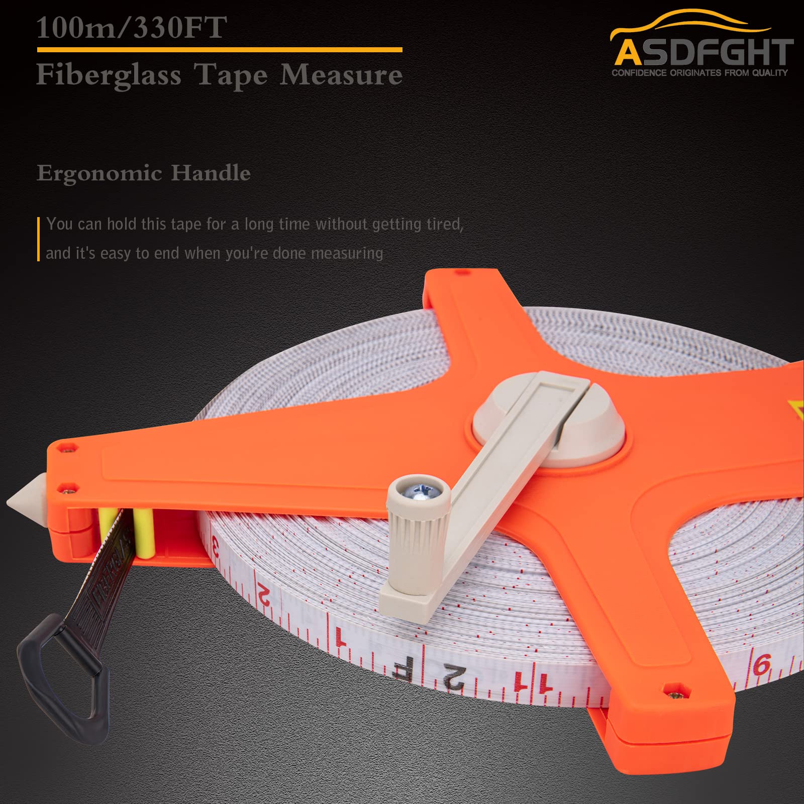 ASDFGHT stable spikes pierce dirt for reliable measuring setup.
