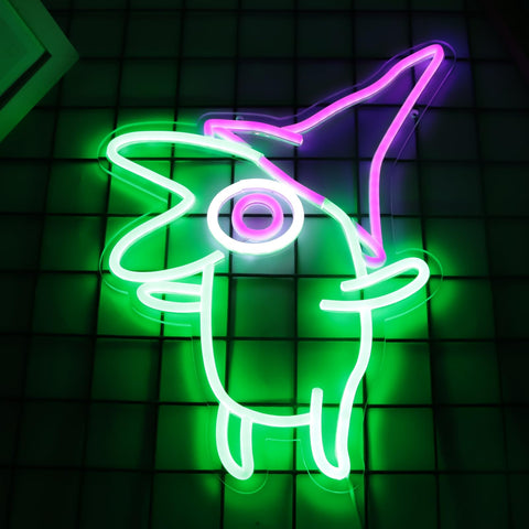 ASDGGBL Smile Neon is USB powered for versatile placement on desks and laptops.