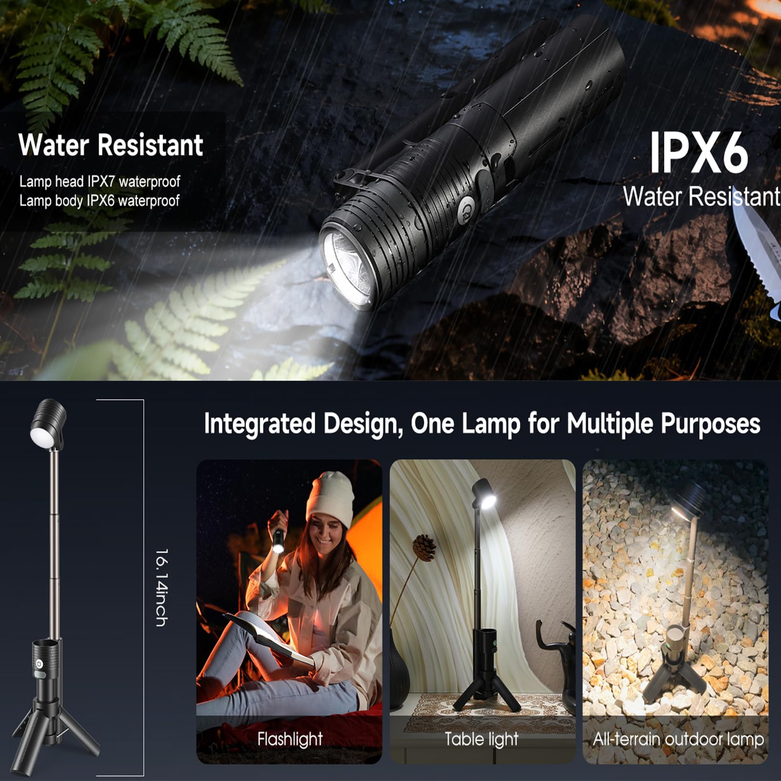 AsFrost Type-C charging port powers devices during outdoor use.