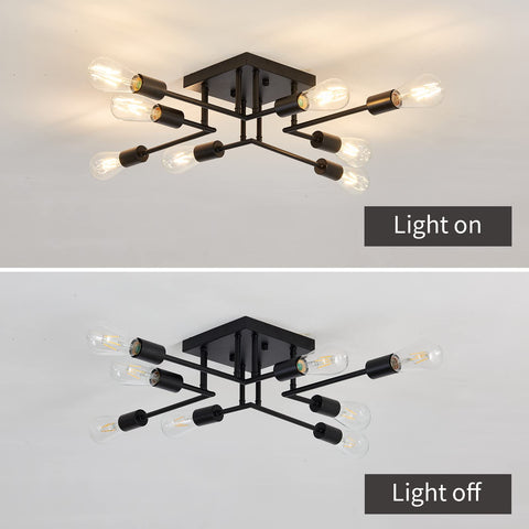 ASGYISA Edison-style lighting for kitchen ambiance