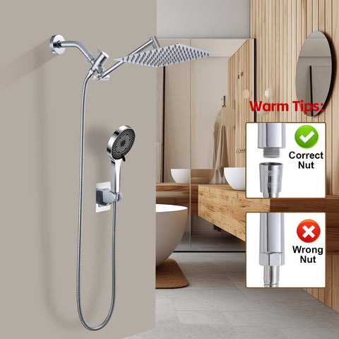 Ashwanth 3-way flow regulator lets you switch modes smoothly.